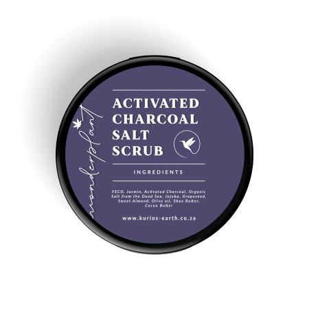 FECO Activated Charcoal Salt Scrub