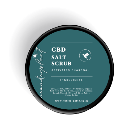 CBD Activated Charcoal Salt Scrub